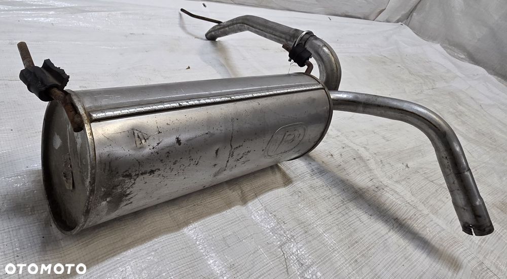 Opel Astra J IV turbo wydech tłumik - 2