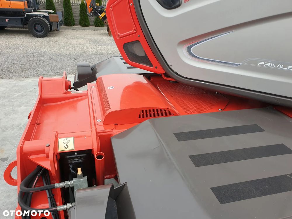 Manitou MRT Roto 2150+Privilege kosz/wciągarka/widły/pilot sprowadzona piękny stan - 24
