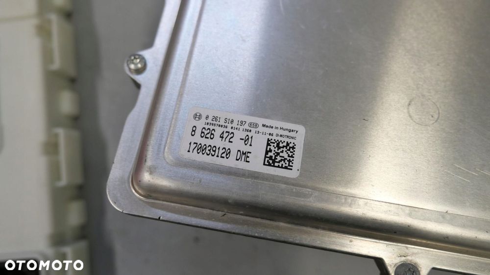 bmw f30 f21 f22 zestaw startowy n55b30a 3.0 dme fem klucz m135 8626472 - 4