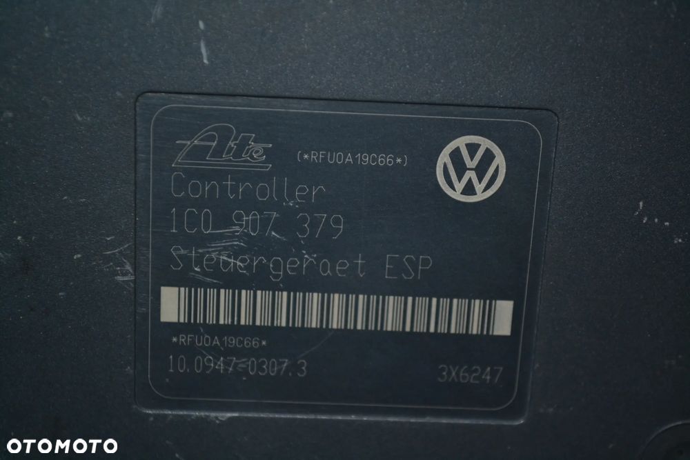 VW GOLF IV BORA SEAT LEON TOLEDO A3 POMPA ABS ESP 1C0907379 6X0614517 - 4