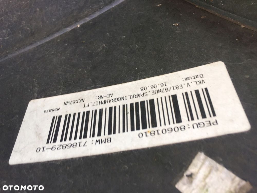 BMW E87 E81 E82 E88 PAS WZMOCNIENIE CZOŁOWE BELKA - 4