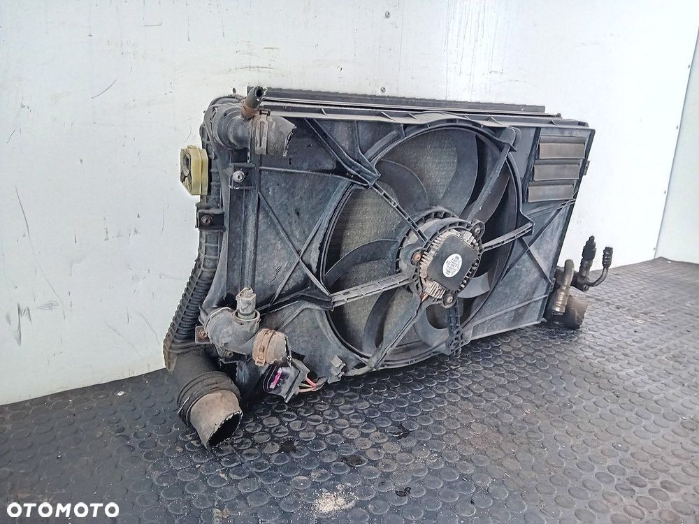 ZESTAW CHŁODNIC WODA KLIMA WENTYLATOR SEAT ALTEA FL 1K0959455EF 1.9 TDI - 4