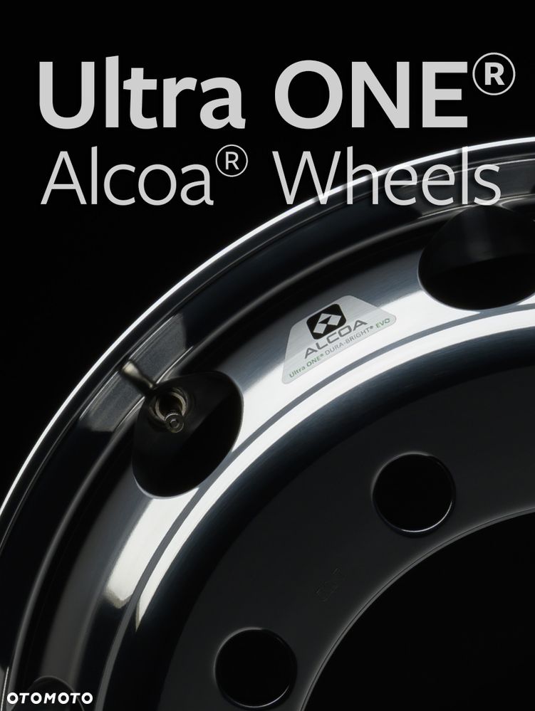 ET 154 / 22,5x 9,00 / ORYGINALNA Felga ALCOA  LVL ONE / FV - 18