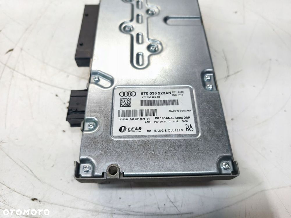 WZMACNIACZ RADIA BANG OLUFSEN AUDI A4 B8 A5 8T Q5 8T0035223AN 8T0035223AK - 3