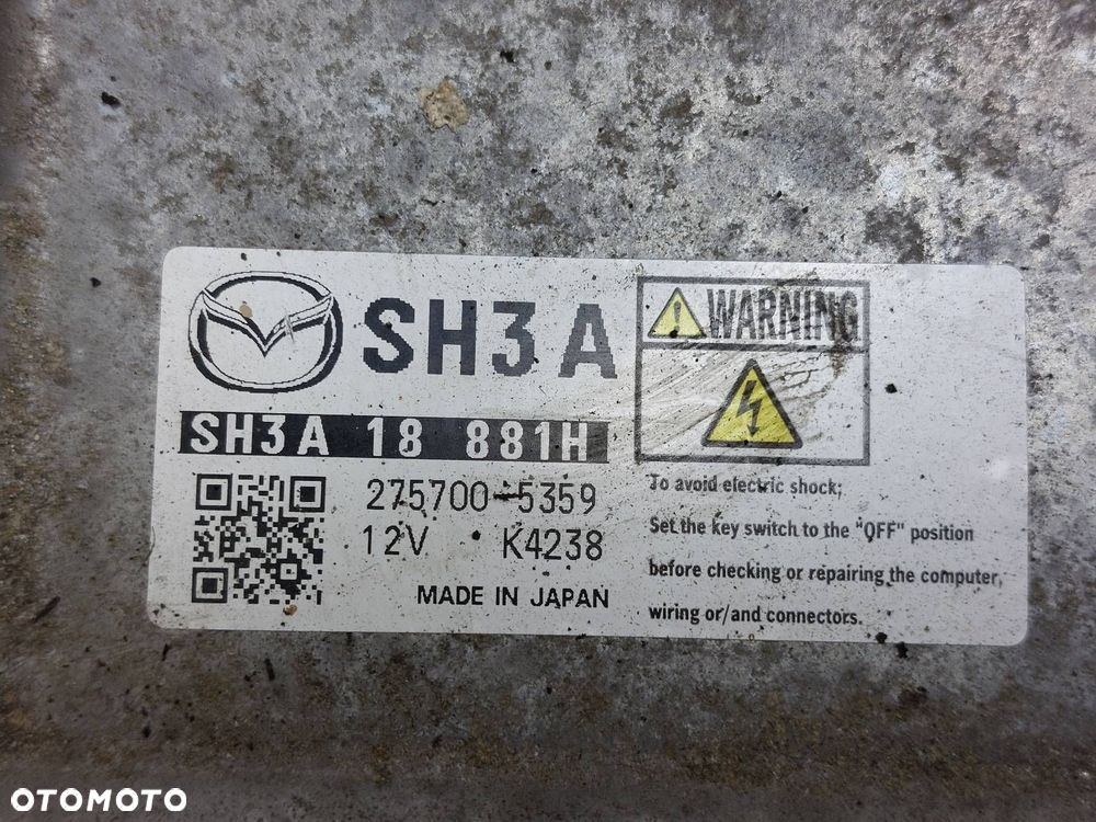 ZESTAW STARTOWY MAZDA 6 III GJ 2.2 D SH3A18881H 275700-5359 WAZSKE13302 - 2