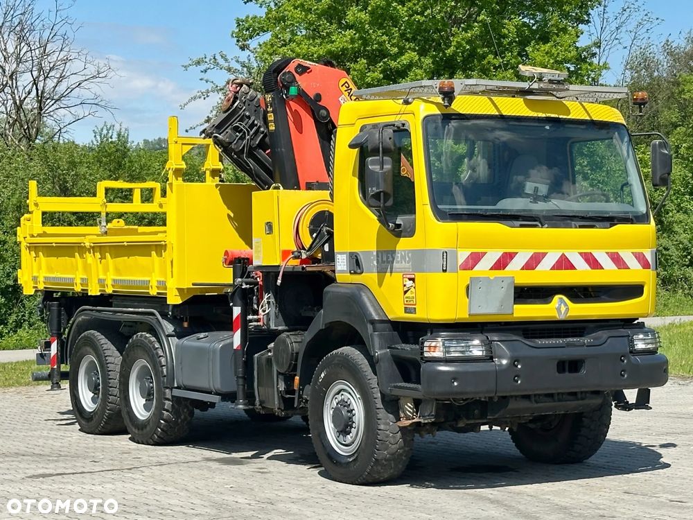 Renault KERAX 370 DCI * PALFINGER PK 30002 C + PILOT + BORDMATIC * 6x6 - 4