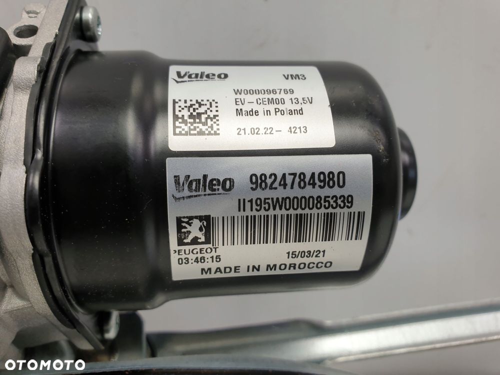 Opel Corsa F MECHANIZM PRZEDNICH WYCIERACZEK przód - 2