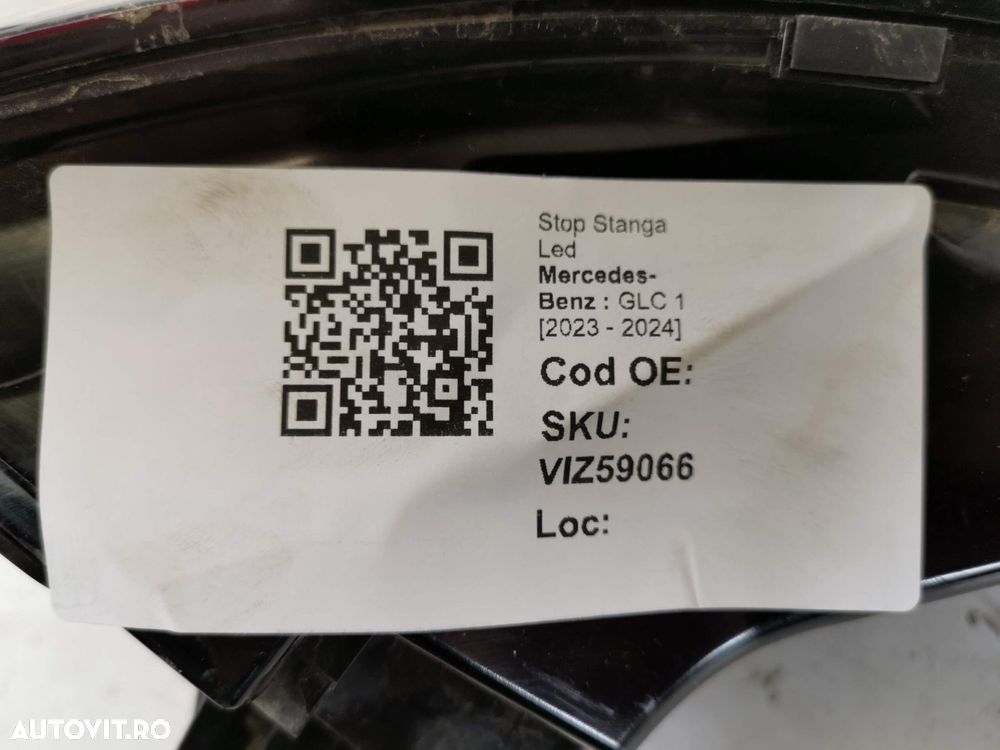 Stop Stanga Led Mercedes-Benz  GLC 1 2023 2024 Original In Stare Buna - 8