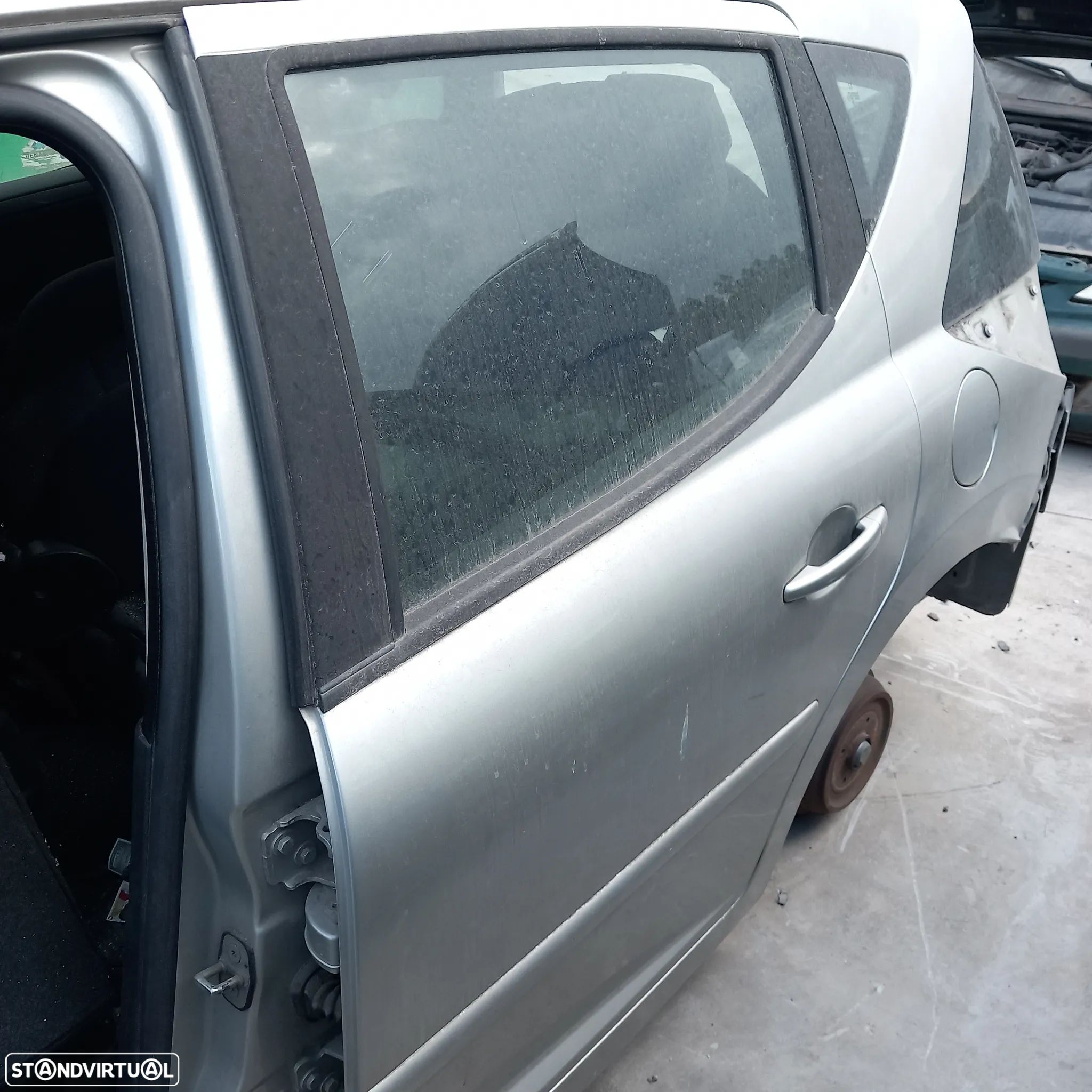 Porta tras completa lado passageiro peugeot 207 sw - 1