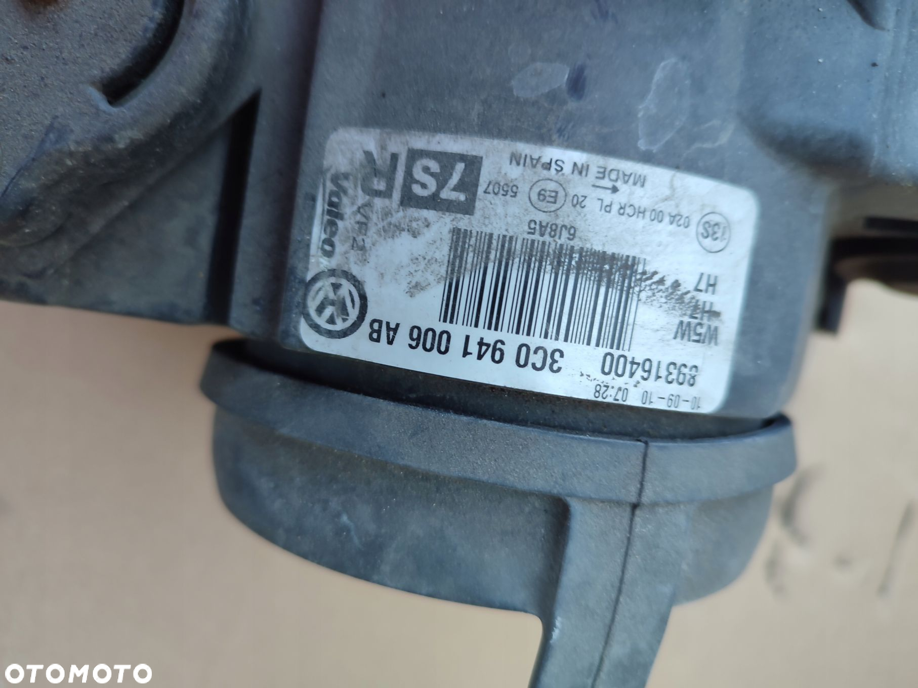 Lampa prawy przód VW PASAT B6 3C0941006AB EUROPA - 11