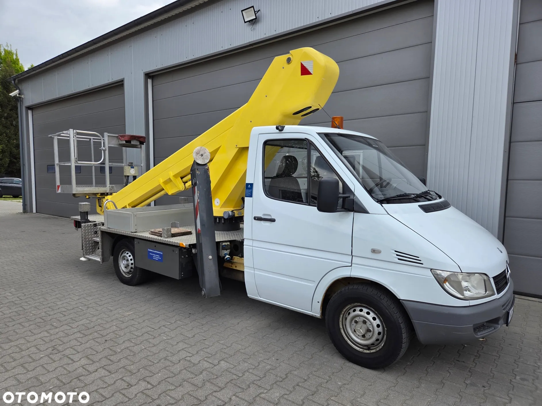 Mercedes-Benz Sprinter 311CDI - 22 m Wumag WTB 220 - Podnośnik koszowy ZWYŻKA jak Palfinger P Ruthmann TB Multitel GSR - 4