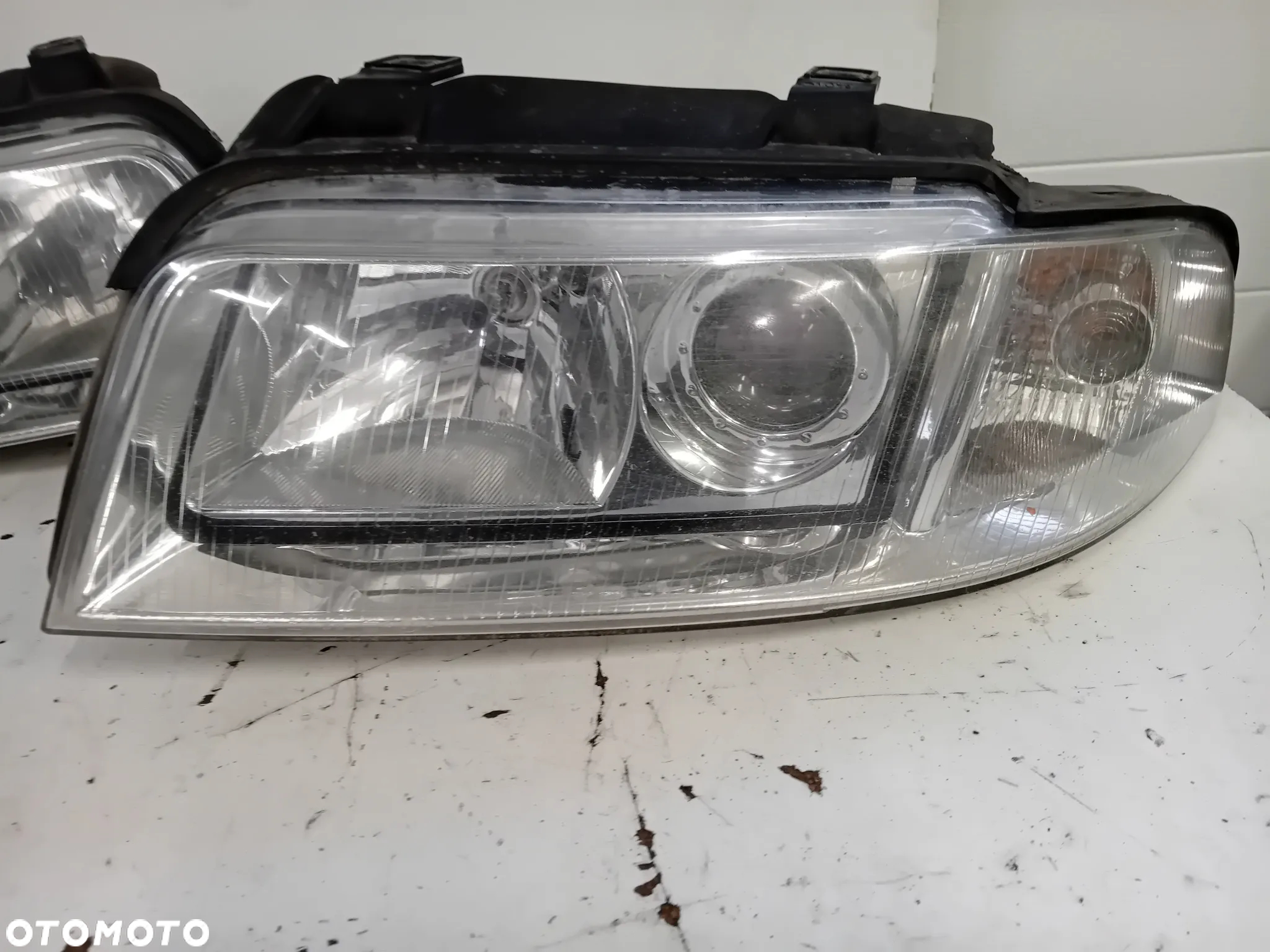 Lampy przednie AUDI A4 B5 LIFT komplet ORYGINALNE - 2