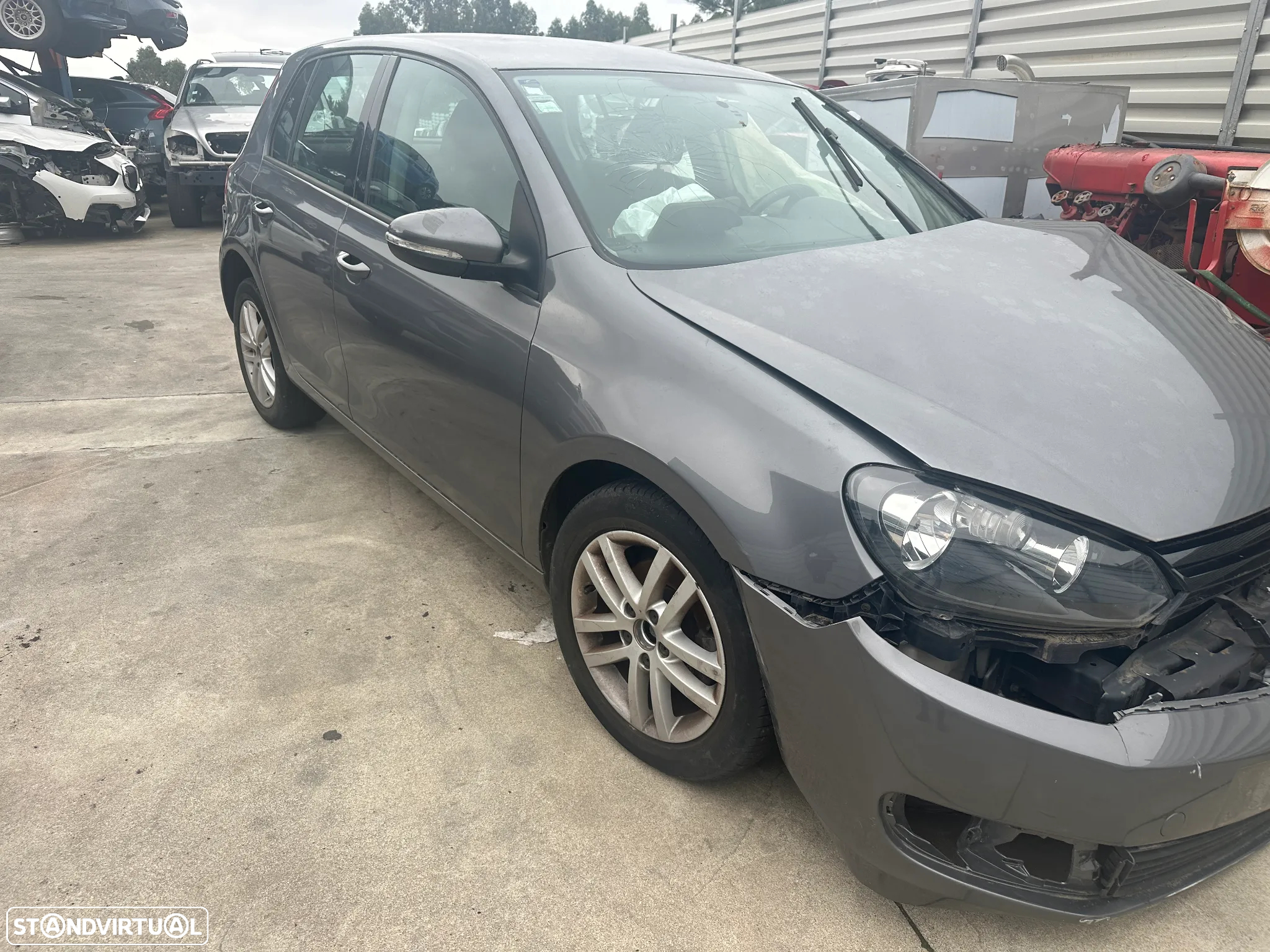 VW GOLF VI 1.6 TDI 105 CV MOTOR CAYC CAIXA AUTOMATICA DSG 7V (CENTRO DE ABATE) - 3