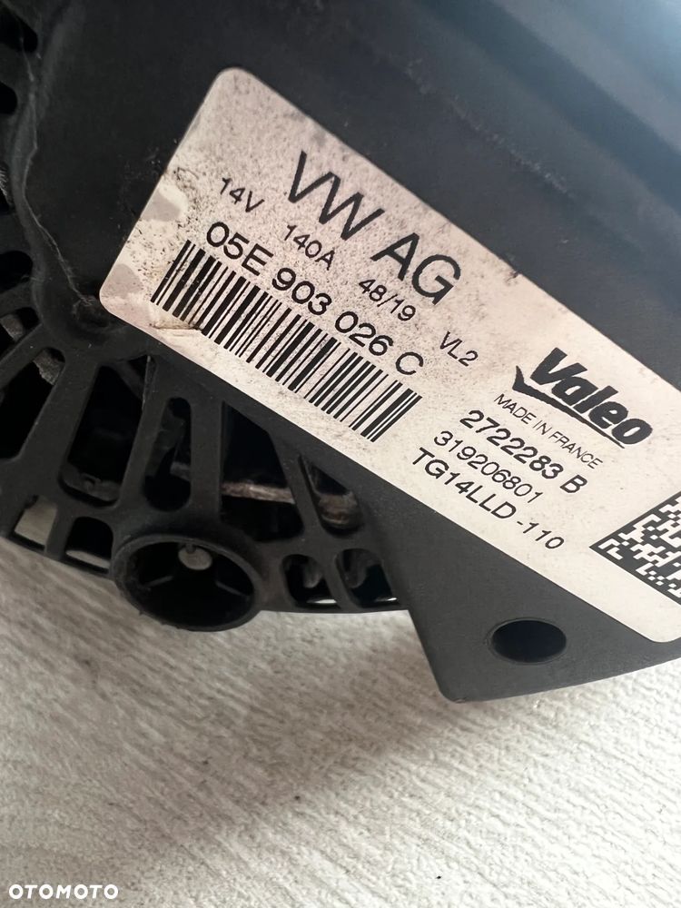 AUDI Q3 II 83A SKODA VW ALTERNATOR 1.5TSI 05E903026C - 4