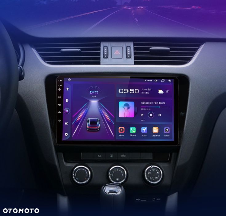 SKODA Octavia 3 A7 – Radio Android 9" CarPlay - 4