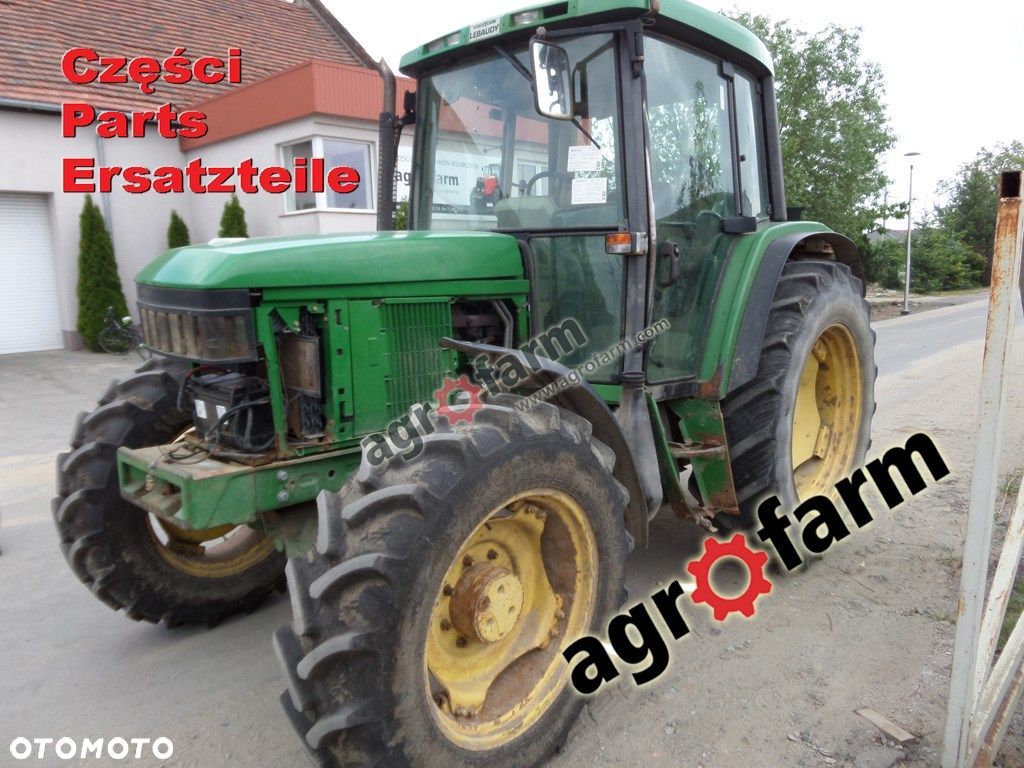 John Deere 6210 części, skrzynia biegów, silnik - 1