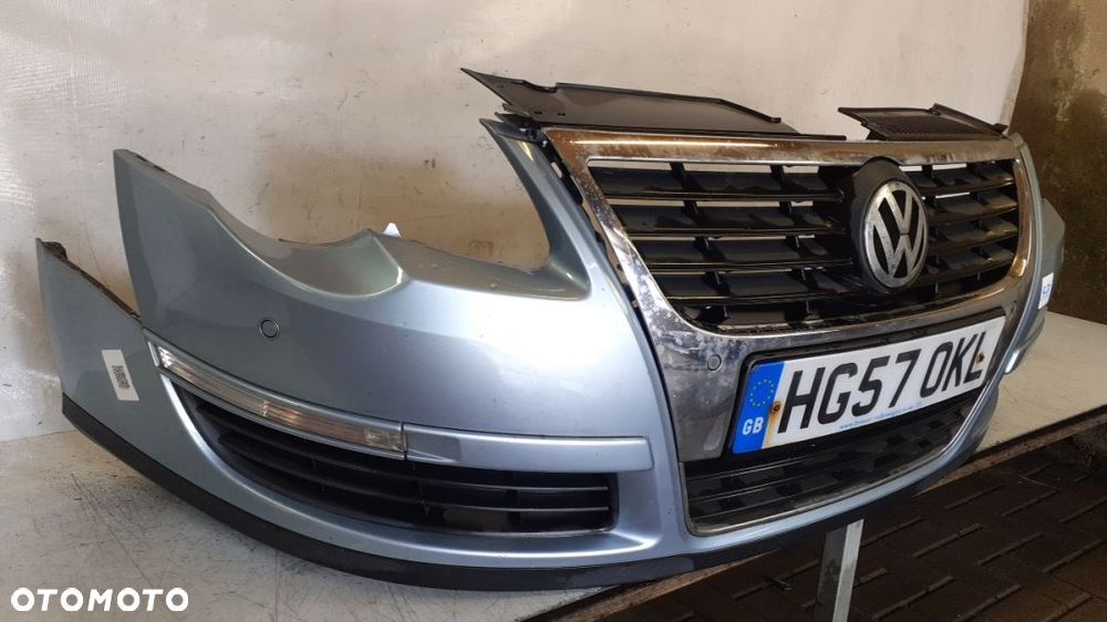 ^ ZDERZAK PRZÓD PRZEDNI DO VOLKSWAGEN VW PASSAT B6 PDC LB5M - 4