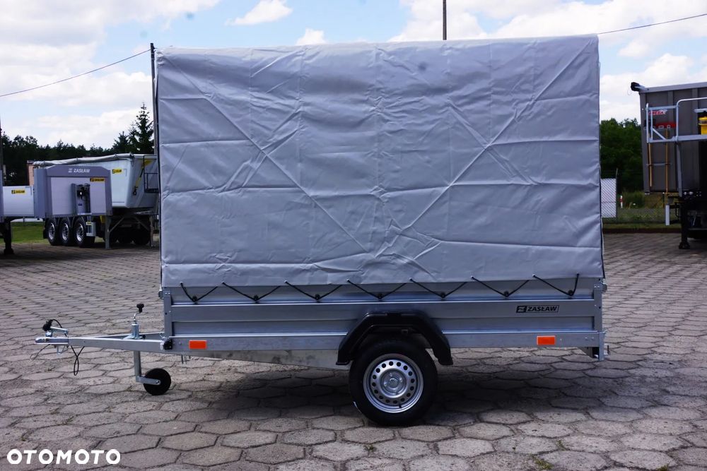Zaslaw Przyczepa na kat. B WYWROT + PLANDEKA H=1,50 M - DMC 750 KG!!! - 11
