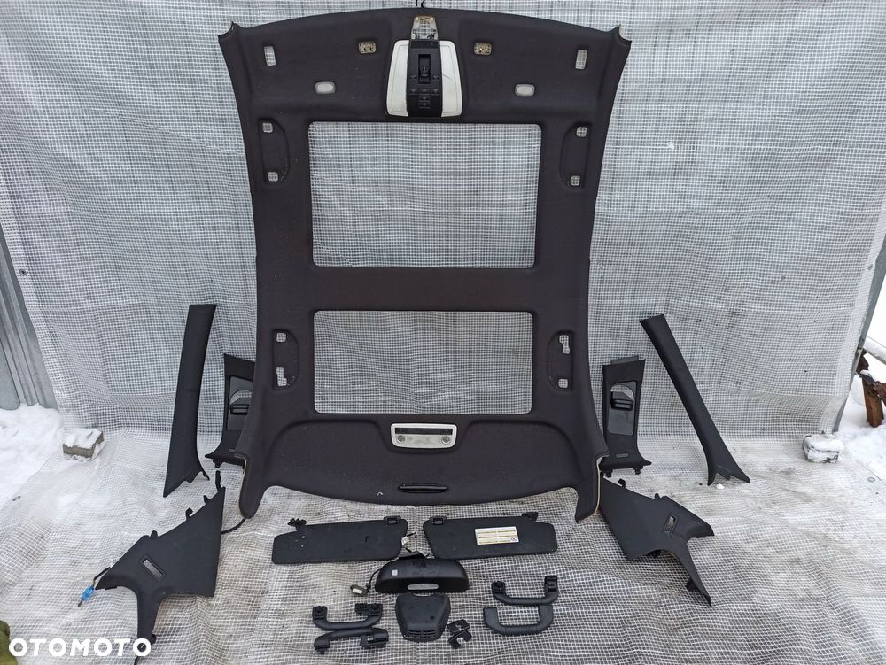 MERCEDES W204 C-KLASA SEDAN AMG PODSUFITKA CZARNA PANORAMA SZYBER KOMPLET - 1