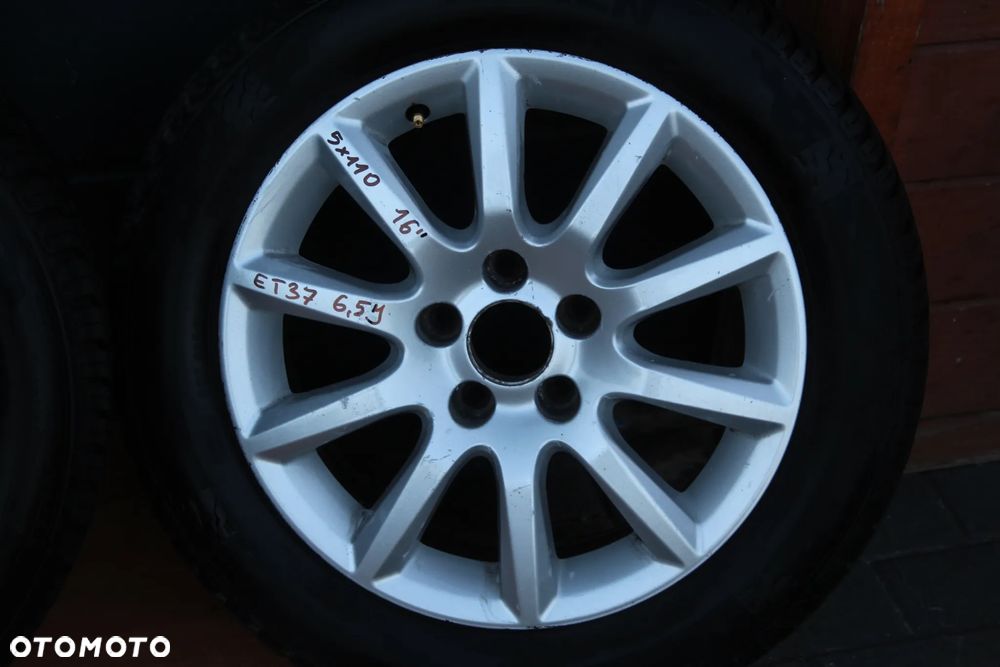 KOŁA FELGI ALUMINIOWE OPONY WIELOSEZONOWE OPEL VECTRA ASTRA ZAFIRA 16" 5x110 ET37 205/55/16 - 4