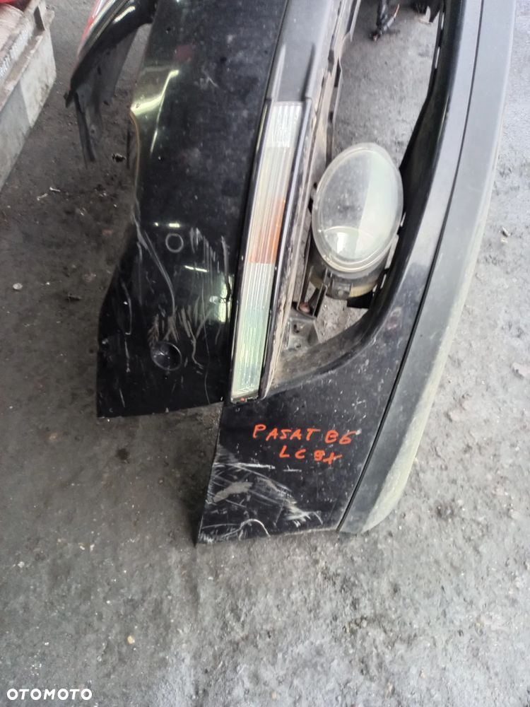 VW PASSAT B6 05- ZDERZAK PRZÓD PRZEDNI PDC LC9X - 4