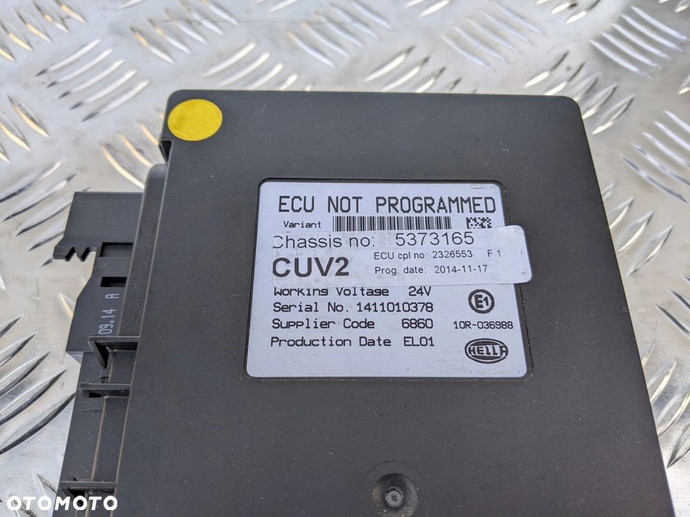 STEROWNIK ŚWIATEŁ VIS CUV2 SCANIA R EURO 6 - 4