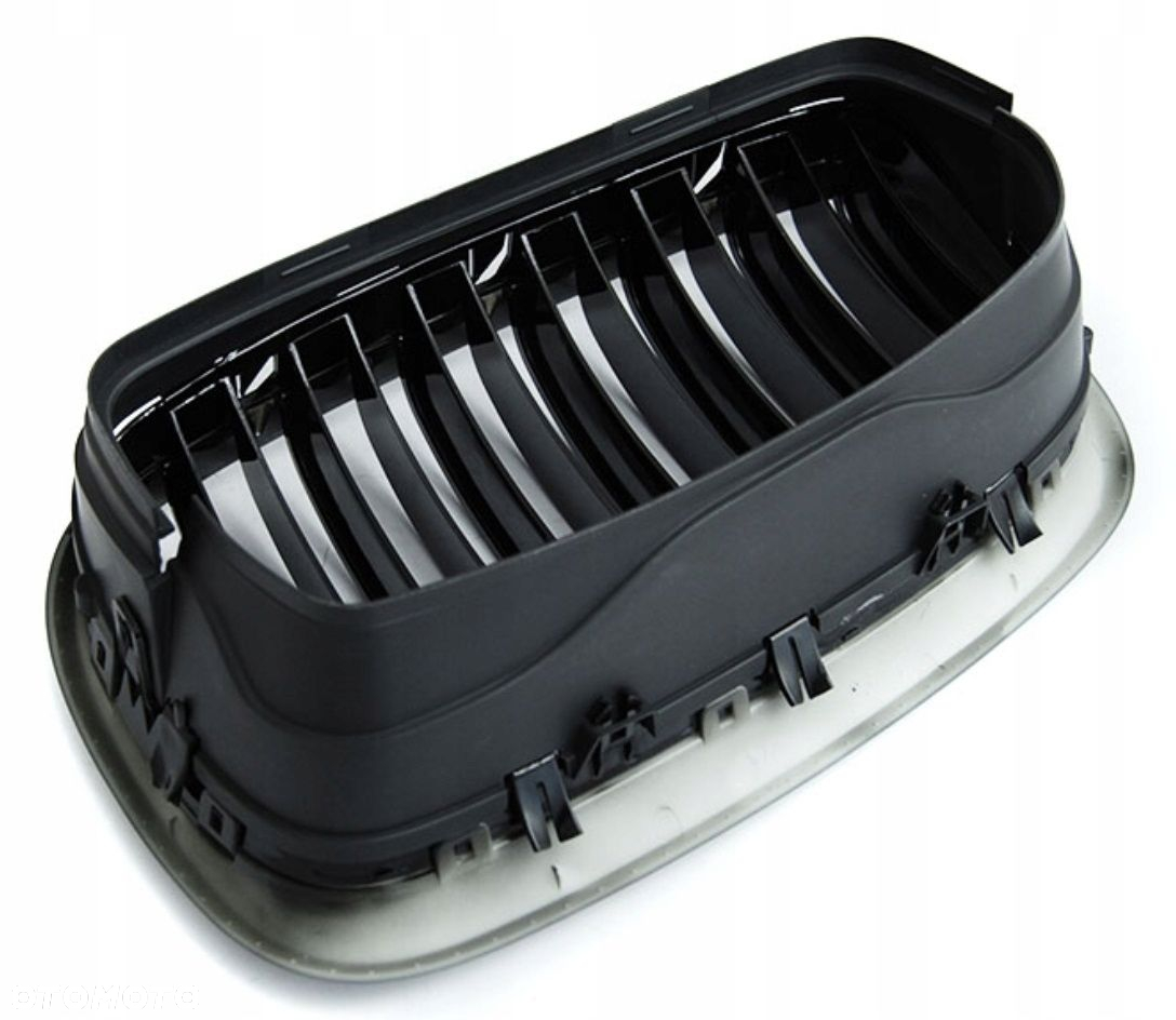 Atrapa Grill Nerka Tuning Black Glossy kpl Bmw X5 e70 X6 e71 - 4