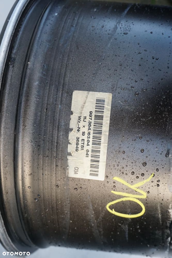 Porsche 19 8,5J et56 11J et51 czujniki centralna - 16