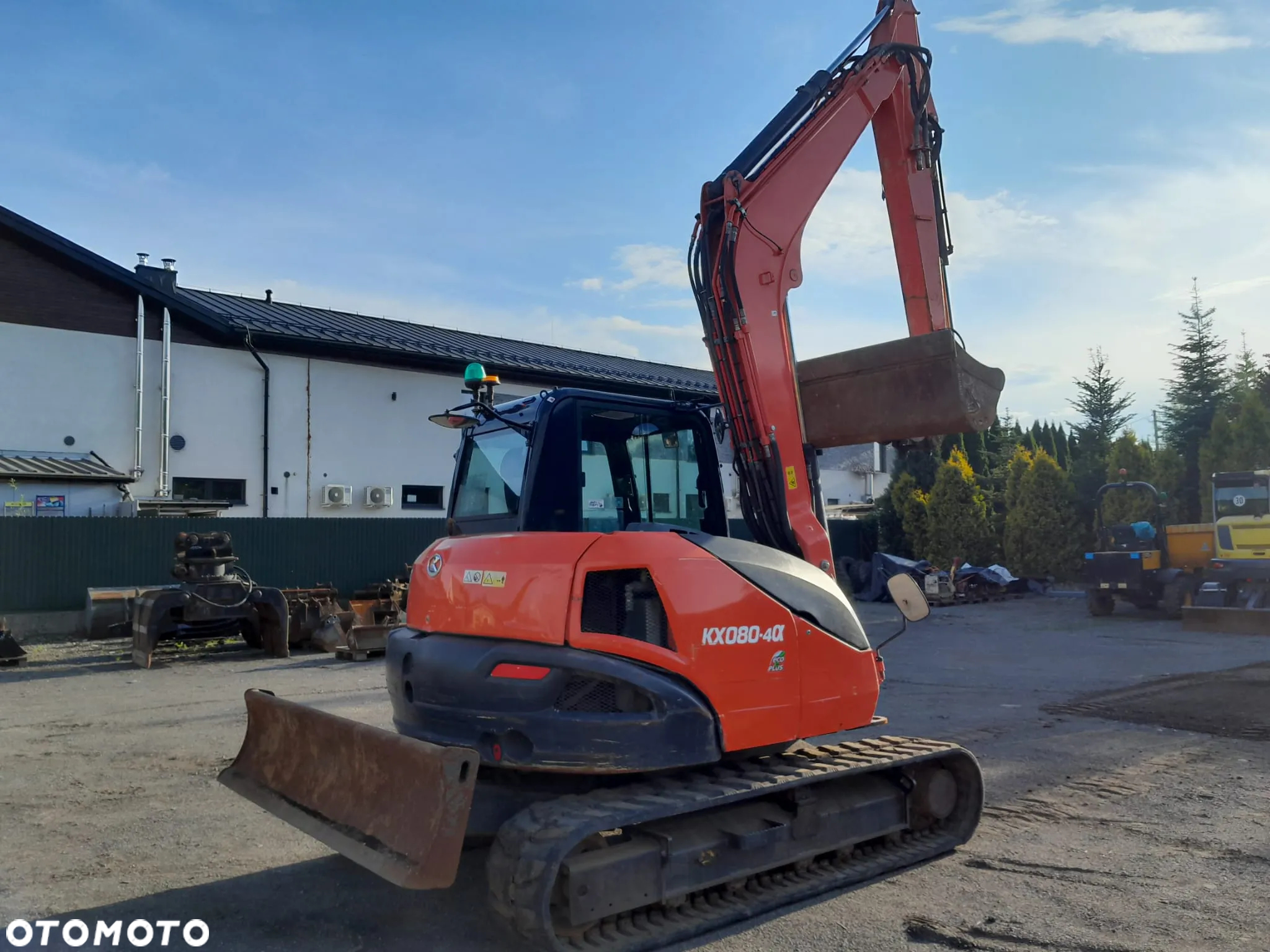 Kubota Mini koparka Kubota KX080-4, 2019 rok - 8