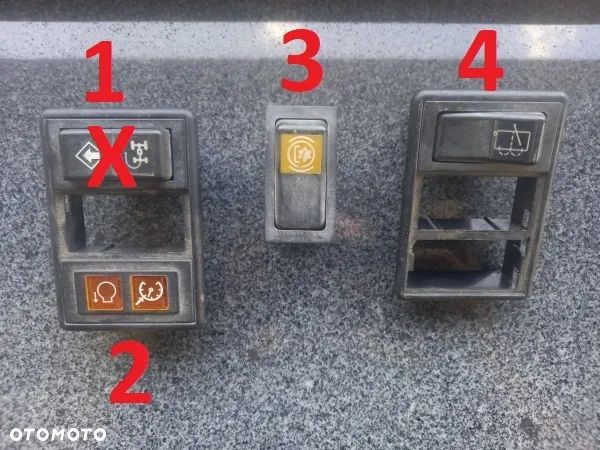 Przełącznik lampka kontrolka New Holland TM190 - 1