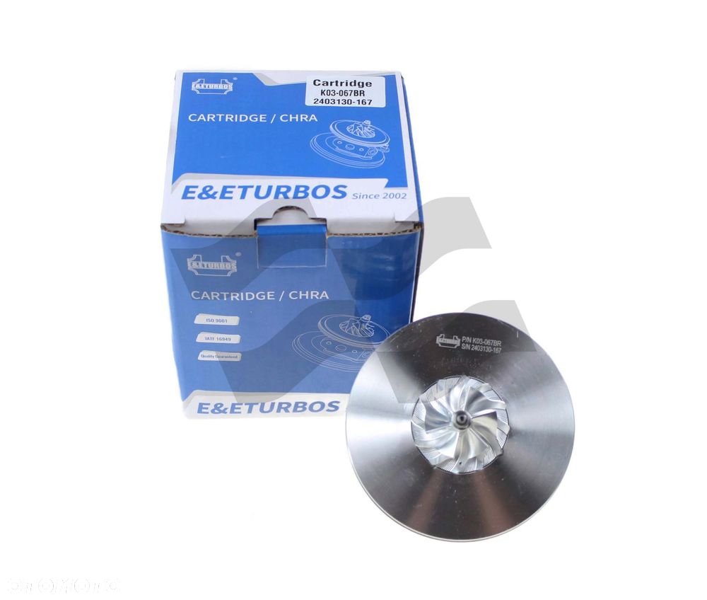 Środek rdzeń turbiny 9807873180 53039700394 Citroen C5 II 2.0L BlueHDI 133 kW - 7