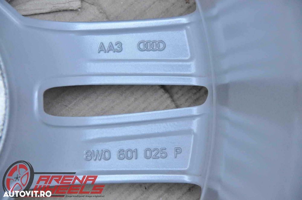 Roti Iarna 17 inch Originale Audi A4 8W B9 Bridgestone 225/50 R17 - 3