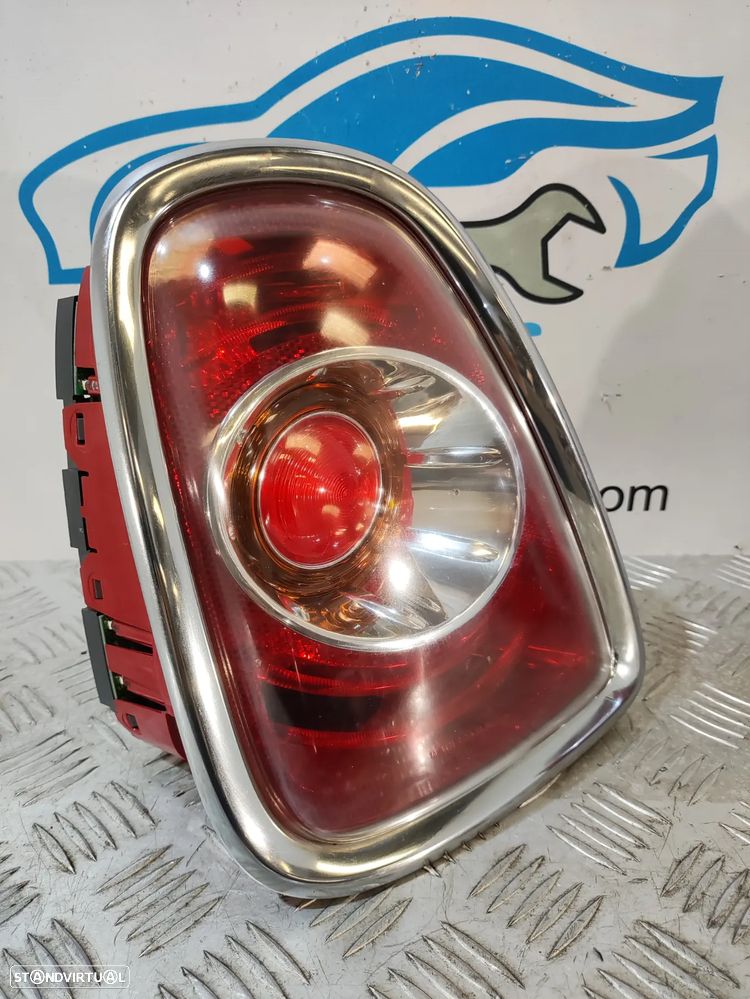 FAROLIM FAROLINS TRASEIRO TRÁS ESQUERDO DIREITO ORIGINAL MINI COOPER R56 LCI FACELIFT 63217255910 7255910 63217255909 7255909 R57 CABRIO LCI R58 COUPE R59 ROADSTER - 5