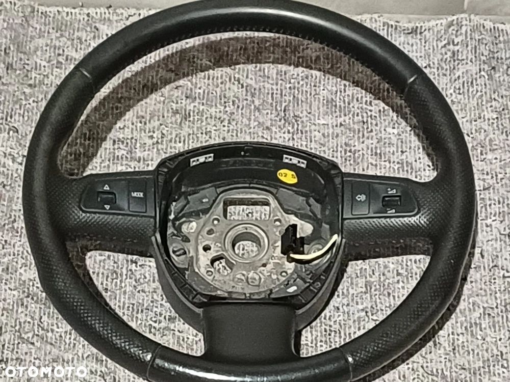 NR 594 Kierownica multifunkcja Audi A6 C6 4F0 skóra 4F0419091AQ - 7