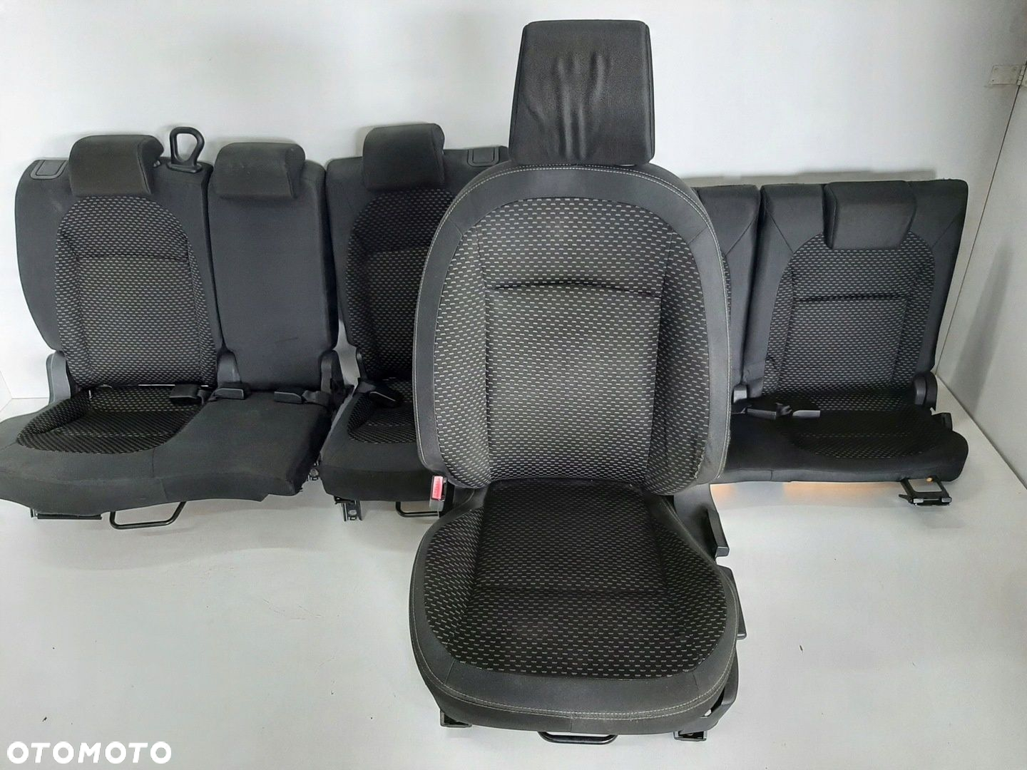 NISSAN QASHQAI 2 J10 08R FOTELE KANAPA 3RZAD KPL - 5
