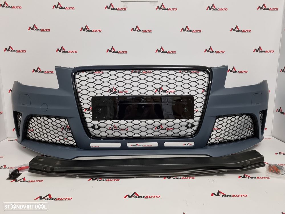 Parachoques Frontal Audi A4 B8 Look RS4 - 1