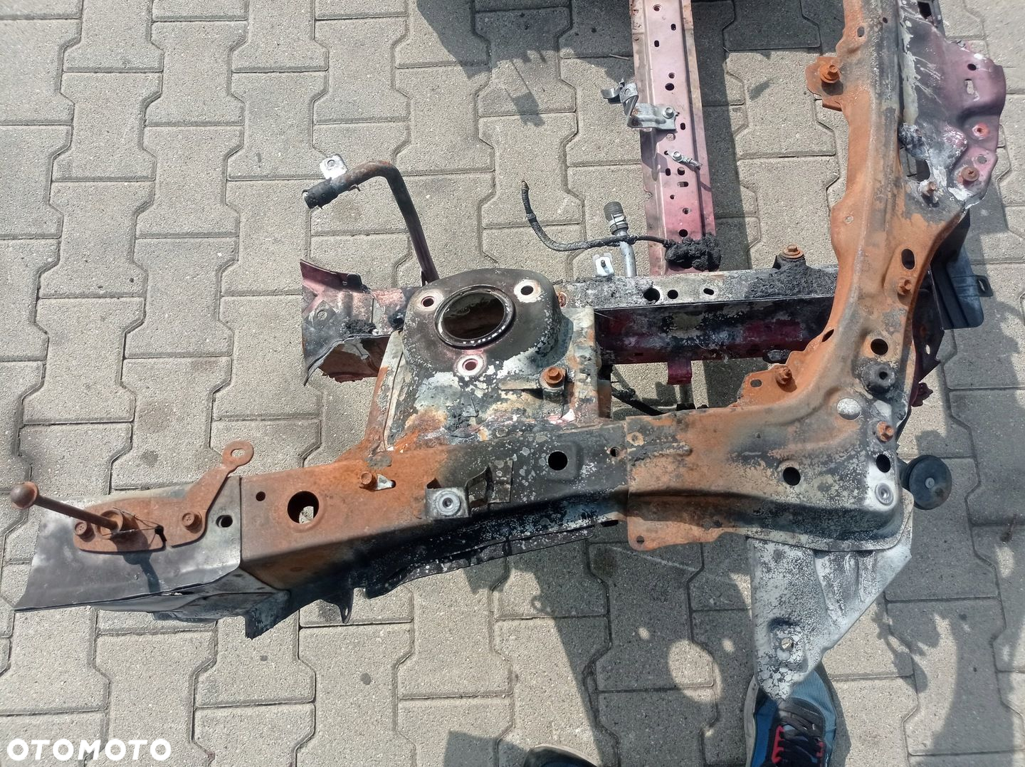 Mazda Mx5 Mx-5 Nd IV RF 15- Fartuch Podłużnica Pas Przedni Przód Odcięty - 2