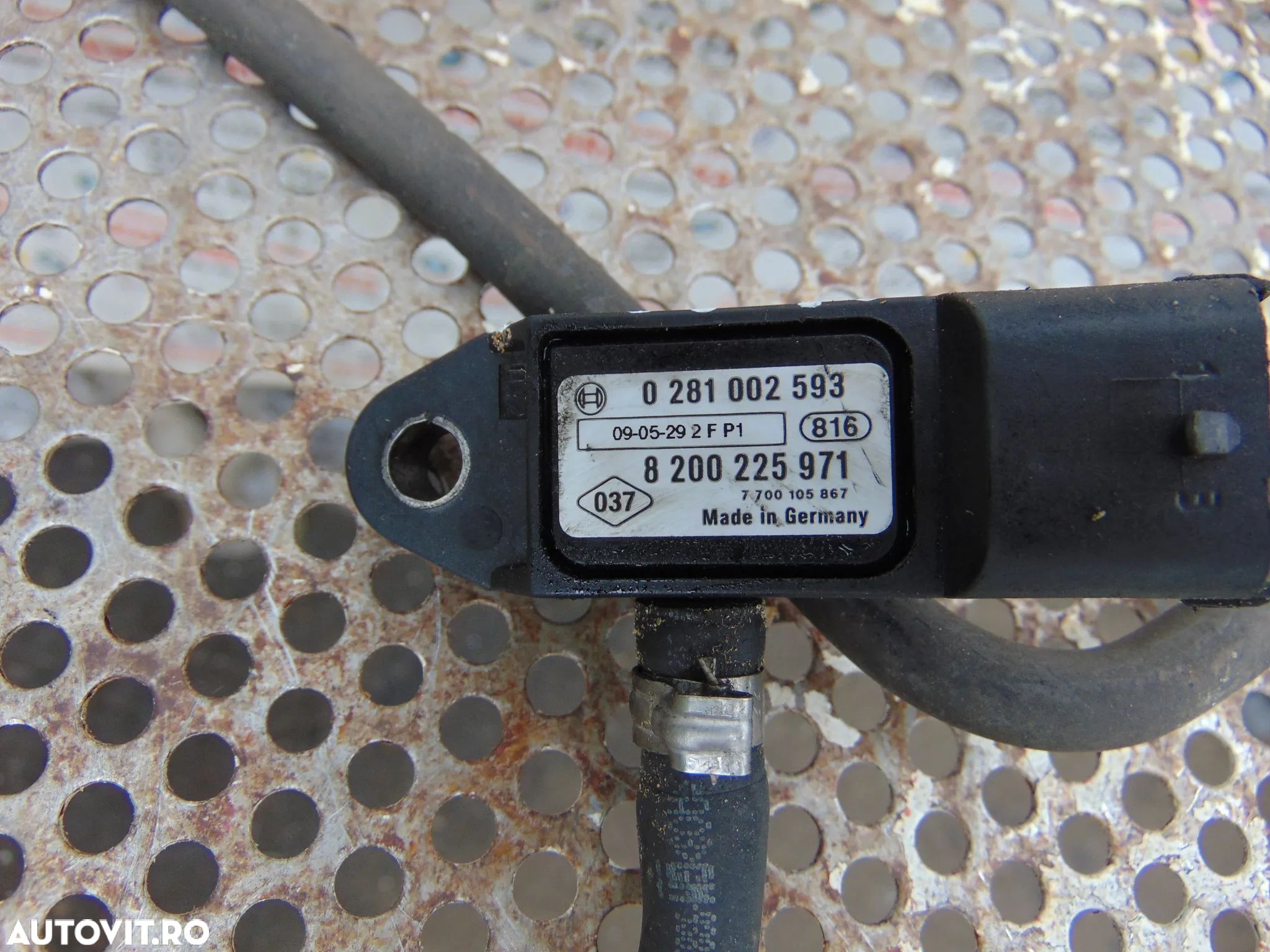 Senzor presiune Opel Vivaro renault Trafic dacia logan kangoo clio duster sandero cod 8200225971 - 1