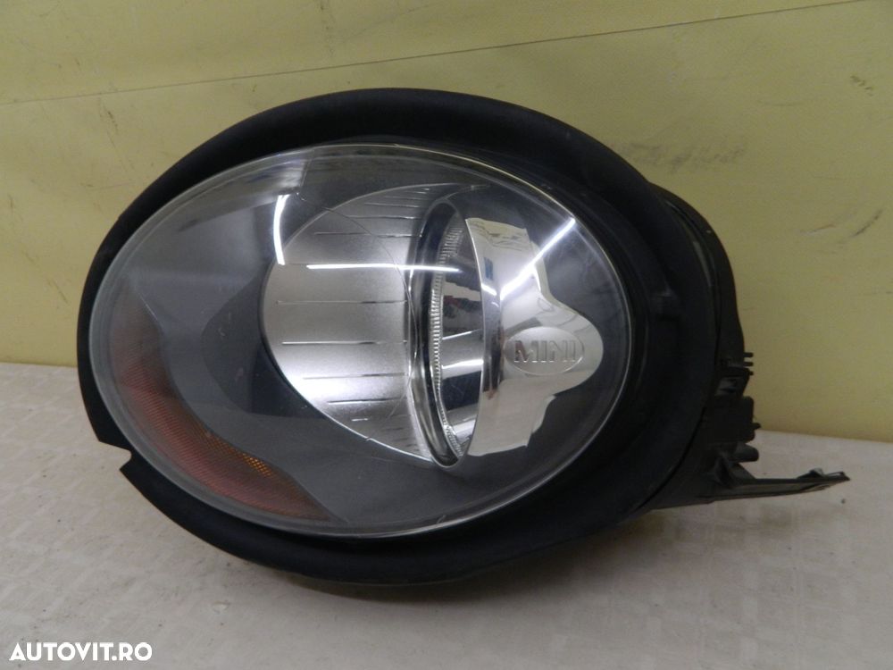 Far stanga Mini Cooper F55 / F56 / F57 Halogen, 2014, 2015, 2016, 2017, cod origine 7401595-03. - 4