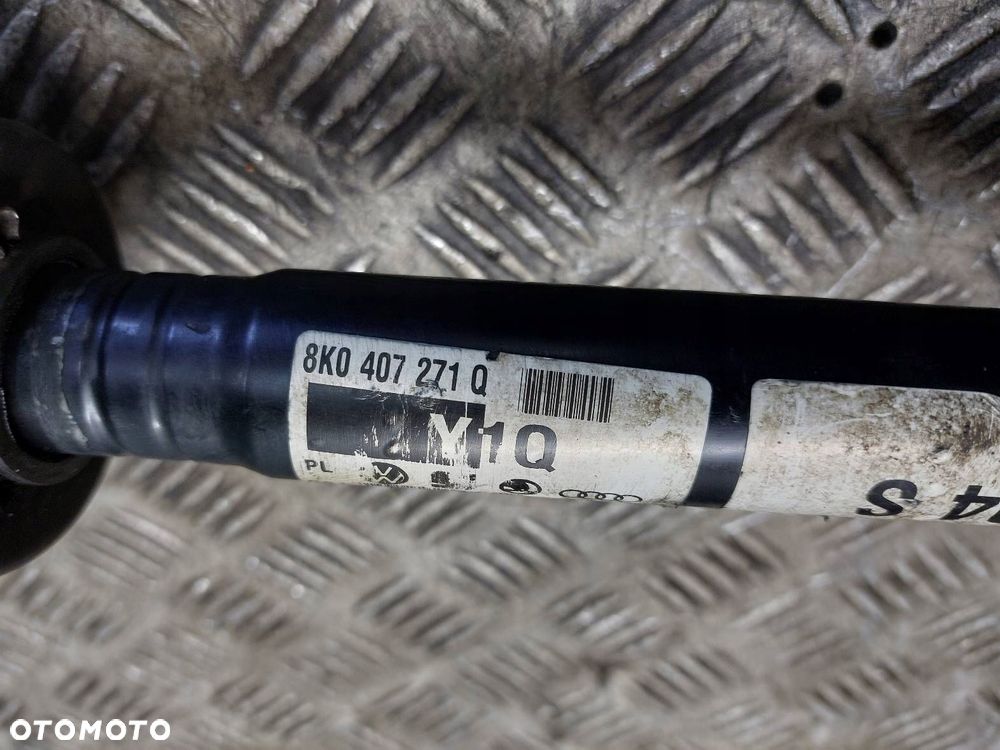 PÓŁOŚ LEWY PRZÓD + PODPORA WAŁEK 6B AUDI A4 B8 1.8 TFSI 8K0407271Q - 8