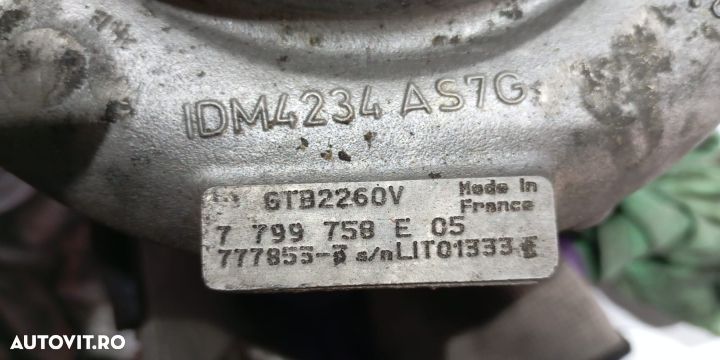 Turbosuflanta 7799758 3.0D N57 BMW Seria 5 F07/F10/F11 [2009 - 2013] - 2