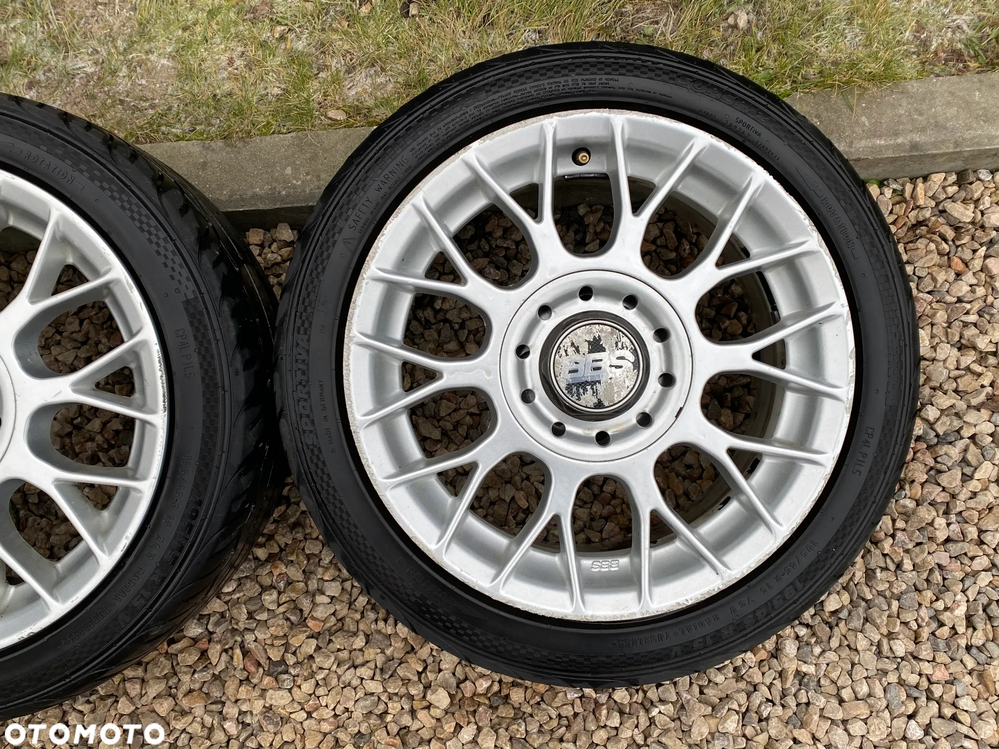 Alufelgi 15 BBS Felgi Aluminiowe VW SKODA AUDI 4x100 7J15h2 ET36 - 9
