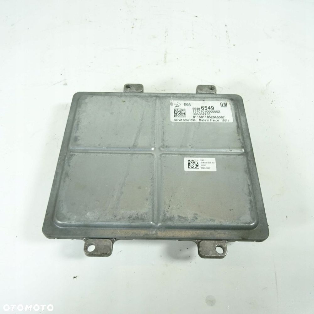 OPEL ASTRA J LIFT 1.6CDTI STEROWNIK SILNIKA 55486549 - 2