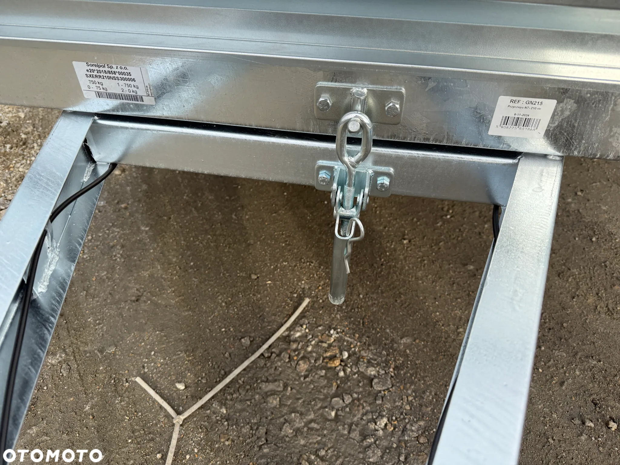 Neptun | 236x129x40 | DMC 750KG | SPAWANA NA RESORZE | UCHYLNA | MOCNE | BURTY | DOSTAWA | RATY | LEASING | - 10