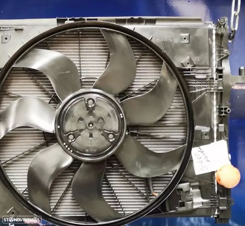 Conjunto Radiadores com Ventoinha ORIGINAL para Mercedes W222 S400 S500 Gasolina 2013+ - 2