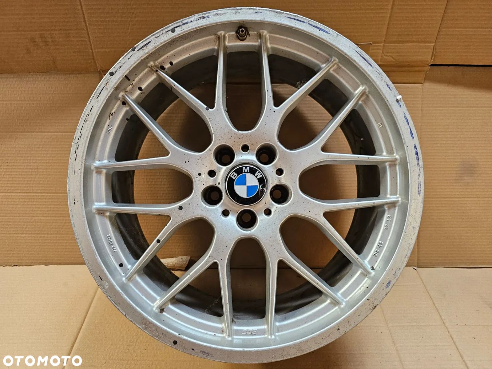 (F29) BBS BMW E60 E90 F01 F10 F11 F12 / 0346001 / 9Jx20 ET22 5x120 - 1