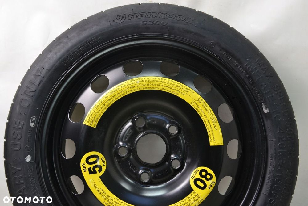KOŁO DOJAZDOWE R16 VW GOLF VI/PLUS CROSS -30 - 5