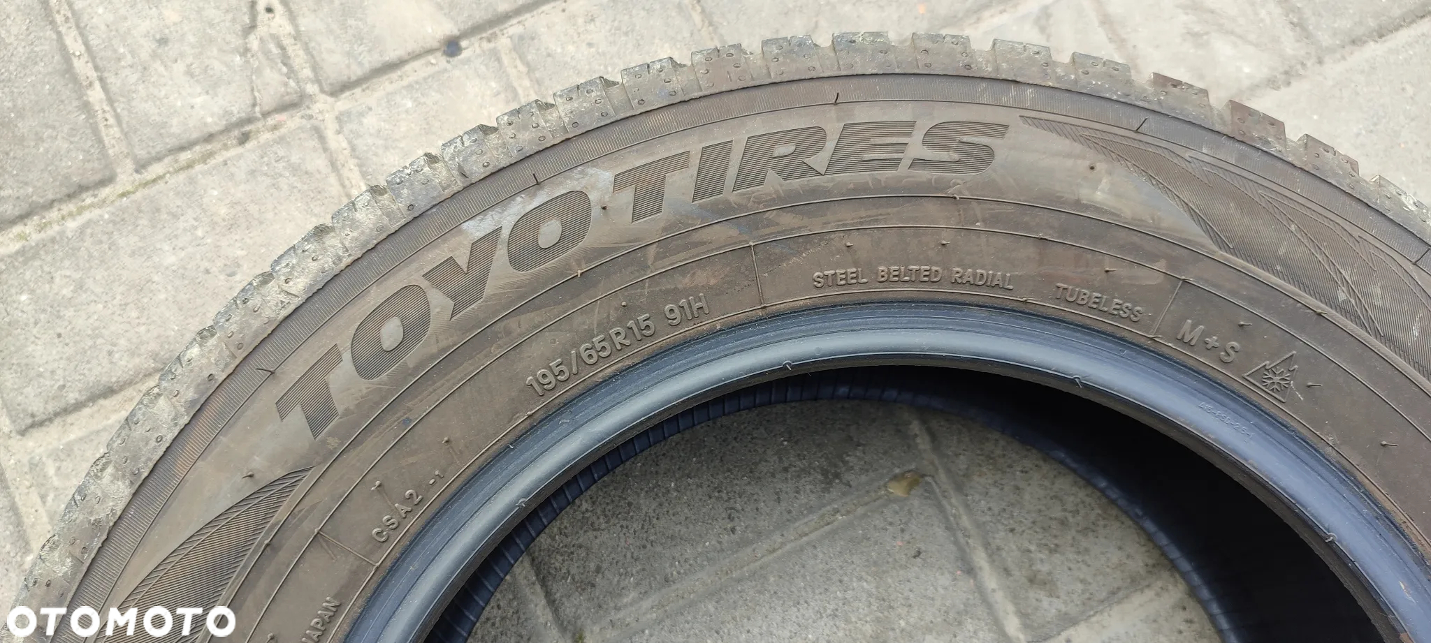OPONY WIELOSEZONOWE 195/65R15 TOYO TIMES CELSIUS AS2 (1324) WIELOSEZONOWE 8mm 4 SZTUKI KOMPLET - 4