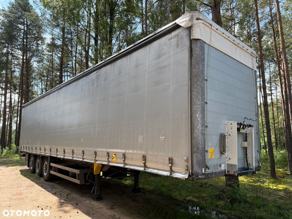 Schmitz Cargobull FIRANKA / PODNOSZONY DACH / PLANDEKA JAK NOWA / RAMA OCYNK / PEŁNE WYPOSAŻENIE DO ZAŁADUNKU PASY, MATY, NAROŻNIKI / 2 KOŁA ZAPASOWE / GOTOWA DO PRACY !! - 2