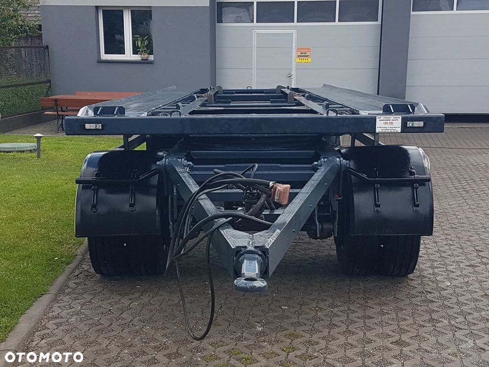 Zaslaw D-659 DO KONTENERÓW HAKOWCA POD KONTENERY 2 OSIE BLIŹNIAKI RESORY - 20